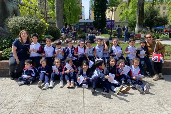 Salida pedagógica kínder, en la asignatura de Inglés.